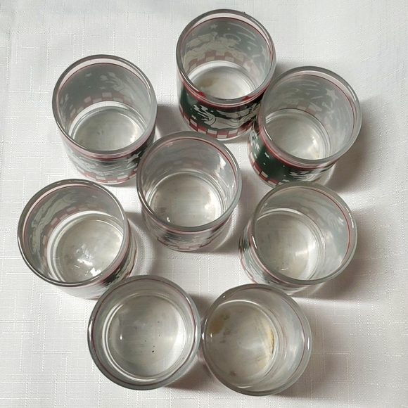 LOT OF 8 Tea Light Candle Holders VTG Indiana Glass Made In U.S.A. 🇺🇲 - Picture 5 of 12